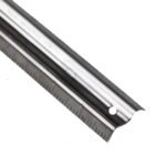 Maun Metal Safety Rule 12″ (Imperial/Metric) – Stainless Steel M-Shaped Cutting Ruler for Craft, Model Making & Design