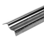Maun Metal Safety Rule 300mm (Metric) – Stainless Steel M-Shaped Cutting Ruler for Craft, Model Making & Design